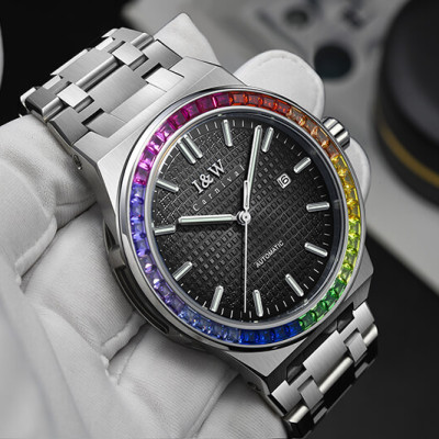 Đồng hồ nam chính hãng IW Carnival IW716G-5 ,Kính sapphire,chống xước,Chống nước30m,BH24 tháng,Máy điện tử(pin),dây da