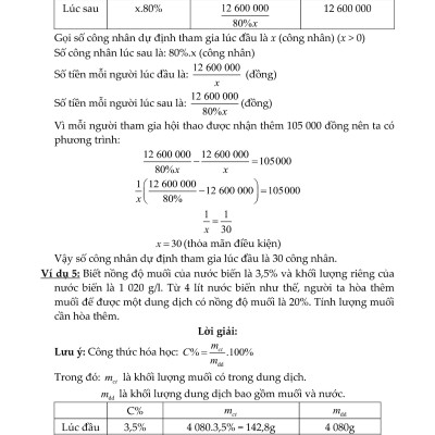 Sách - Phương Pháp Giải Các Dạng Toán Thực Tế 9 (Tài Liệu Dùng Chung Cho Các Bộ Sách)