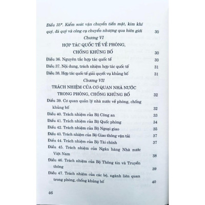 Sách - Luật Phòng, Chống Khủng Bố (Hiện Hành) (Sửa Đổi, Bổ Sung Năm 2022) - NXB Chính Trị Quốc Gia