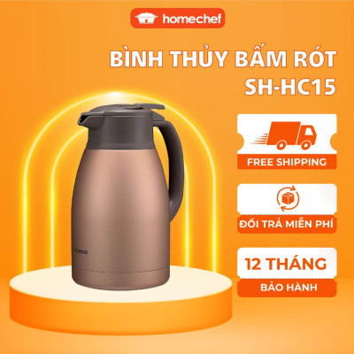 Bình giữ nhiệt nóng lạnh bấm rót Zojirushi SH-HC15