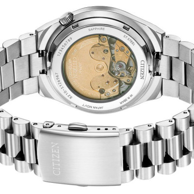 Đồng Hồ Nam Citizen Tsuyosa Dây Thép Không Gỉ Máy Cơ-Automatic NJ0150-81A - Mặt Trắng (Sapphire)