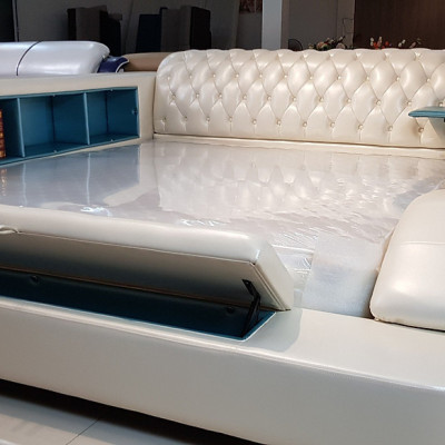 Giường ngủ massage cao cấp Tundo nhiều hộc tiện lợi 