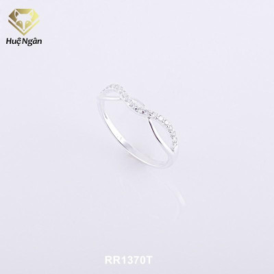 Nhẫn bạc Ý 925 Huệ Ngân - Nhẫn vô cực RR1370