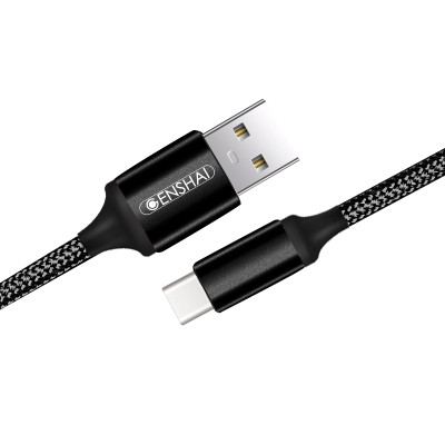 Cáp sạc Type C hàng chính hãng Genshai GT120 dây dù 2m | Bảo hành 12 tháng 1 đổi 1 | Made in Việt Nam.