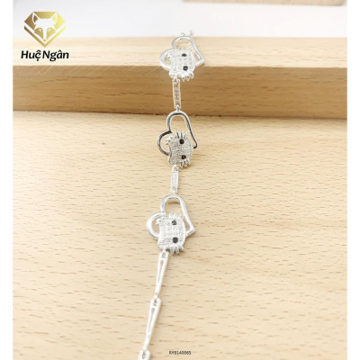 Lắc tay bạc 925 Huệ Ngân - Cat and heat RYB140065