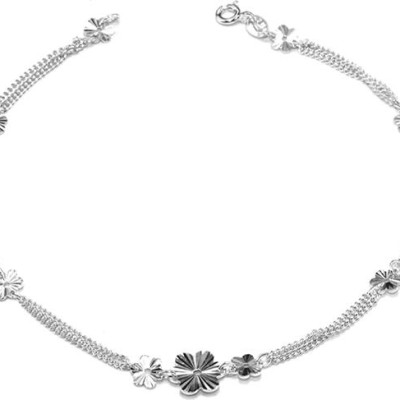Lắc Chân Lc009 Bạc Hiểu Minh