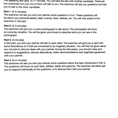 B1 Preliminary 1 For The Revised 2020 Exam Student