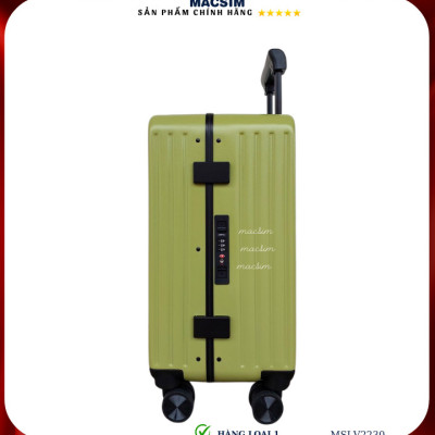Vali cao cấp Macsim SMLV2230 cỡ 20 inch màu xanh (green)- Hàng loại 1