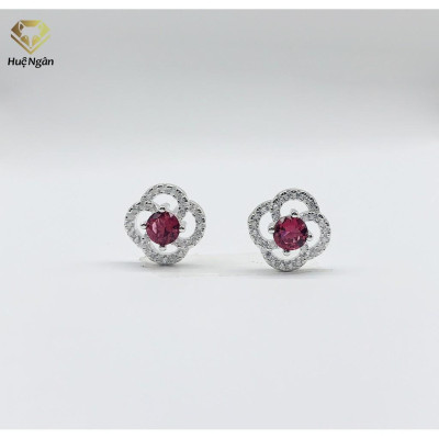 Bông tai bạc Ý 925 Huệ Ngân - Hoa đẹp RYE140148