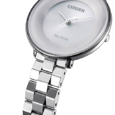Đồng Hồ Nữ Citizen Dây Thép Không Gỉ EM0600-87A - Mặt Trắng (Sapphire)