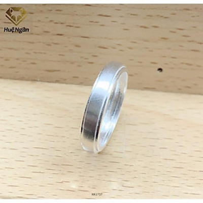 Nhẫn bạc 925 Huệ Ngân - Mặt trơn không đá RR1737