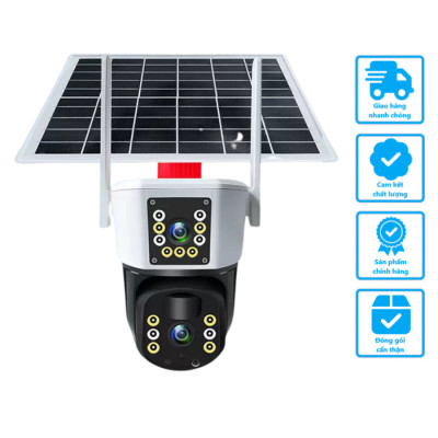 Camera năng lượng mặt trời SIM 4G ,FHD-6.0MP hình ảnh sắc nét, chống nước chống thấm TG37-4G sử dụng App IP PRO ( Eseecl) - Hàng nhập khẩu