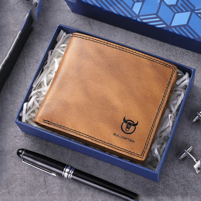 Ví nam 100% da bò thật cao cấp phong cách mới