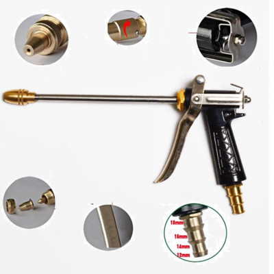 Vòi nước vòi phun nước rửa xe tưới cây tăng áp thông minh + bộ dây bơm nước cao cấp TLG  loạI 15m  - dây trắng 318498-1