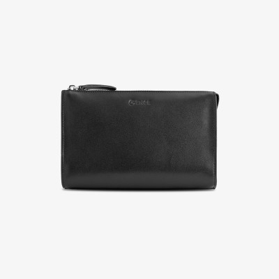 Ví Da Nam Clutch Cầm Tay GENCE HT05 Chất Liệu Da Bò Cao Cấp Hai Màu Nâu Và Đen