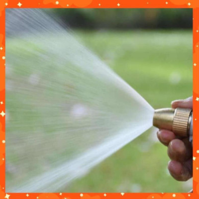 Bộ dây và vòi xịt tăng áp lực nước,rửa xe, tưới cây 15m (cút nhựa nối đồng nhựa) 206843
