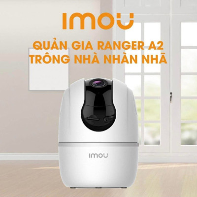Camera Wifi Trong Nhà Xoay 360 IMOU RANGER A2 4MP Sắc Nét - Hàng chính hãng