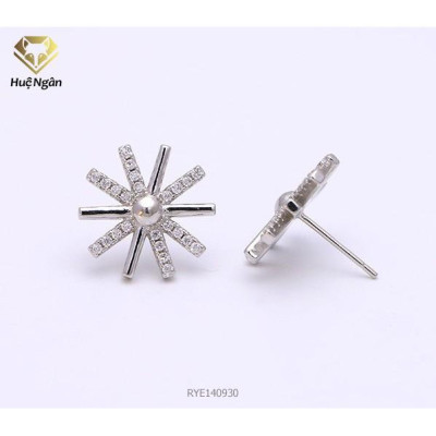 Bông tai bạc Ý Huệ Ngân - Hậu duệ mặt trời RYE140930
