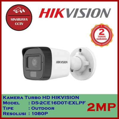 Camera TVI 2MP Hikvision đèn kép Hồng Ngoại & Ánh Sáng Trắng (3 chế độ thông minh)  DS-2CE76D0T-EXLPF, DS-2CE16D0T-EXLPF - Hàng chính hãng
