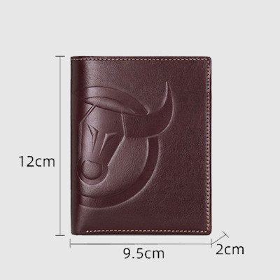 Ví Nam dáng đứng Da Bò Thật – VNA1008