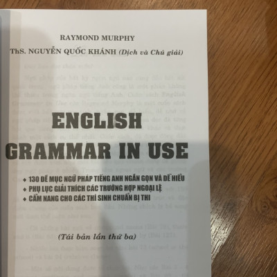 English grammar in use (mới)