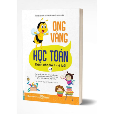 Sách - Ong Vàng Học Toán Dành Cho Trẻ 4 - 6 Tuổi - Tập 4 - MCBooks
