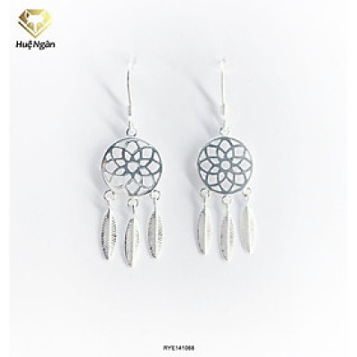 Bông tai bạc 925 Huệ Ngân - Dreamcatcher RYE141068