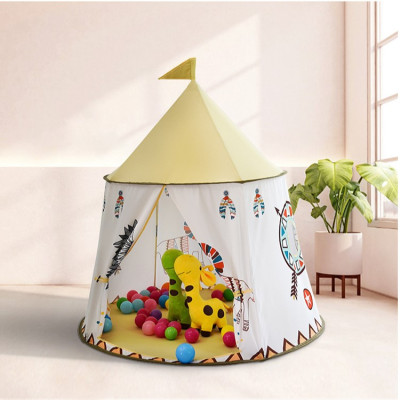 Lều Thổ Dân Cho Bé, Lều Vải Khung Thép Hàng Dày Dặn, Chắc Chắn