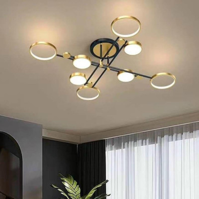 Đèn chùm LED GOSET kiểu dáng độc đáo, hiện đại với 3 chế độ ánh sáng.