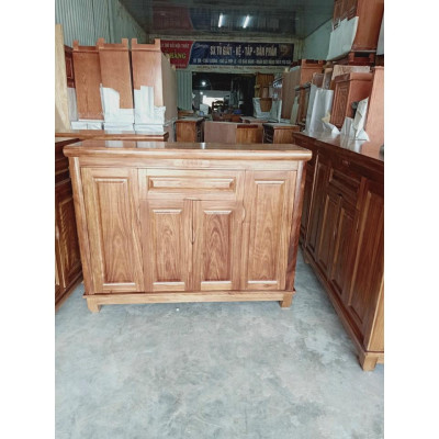 Tủ giày gỗ hương xám kích thước 80cm đến 120cm