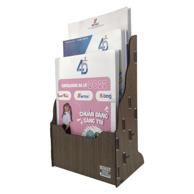Kệ gỗ 3 ngăn Enter KG403 A4 lắp ráp