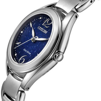 Đồng Hồ Nữ Citizen Dây Thép Không Gỉ FE2070-50L - Mặt Xanh (Sapphire)