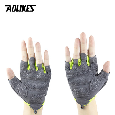 Găng tay thể thao hở ngón Nam - Nữ  hãng Aolikes AL112