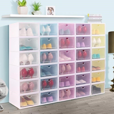 Hộp Đựng Giày Nắp Nhựa 