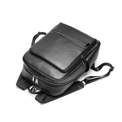 Balo nam da bò BAOHA LEATHER BHM2302 Ba lô laptop 15.6inch, thiết kế mới đa năng hơn