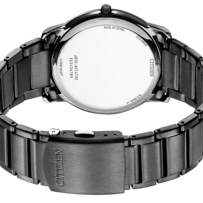 Đồng Hồ Nam Citizen Dây Thép Không Gỉ AW1217-83E - Mặt Đen