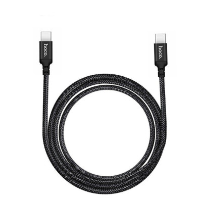 Cáp sạc nhanh PD60W Hoco X14 Type-C to Type-C dây dù siêu bền truyền dữ liệu dài 1M cho Android - Hàng chính hãng