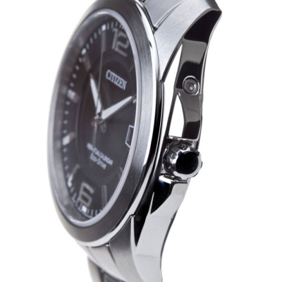 Đồng Hồ Nam Citizen Dây Thép Không Gỉ BL1240-59E - Mặt Đen  (Sapphire)