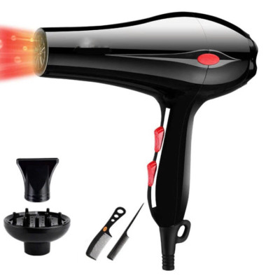 Máy Sấjy Tójc Đa Năng 5 Trong 1 Loại Xịn – Sấjy, Duỗi, Uốn, Tạo Kiểu Chuẩn Salon Tại Nhà, đèn trang trí