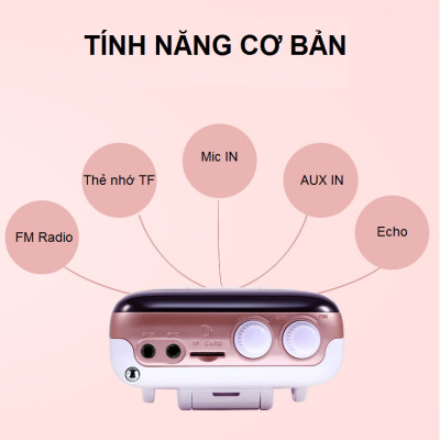 SOAIY Máy trợ giảng không dây SOAIY S-718 (2.4G) - Hàng Nhập Khẩu