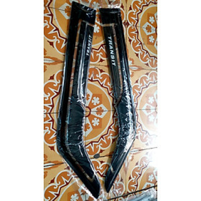 Bộ vè mưa vân gồ đen dành cho  xe Ford transit 2014-2018