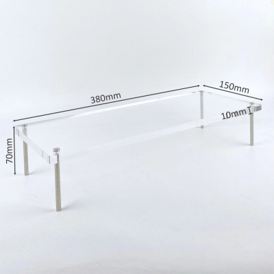 Kệ trưng bày mica Enter TBNS17 38x15x7cm liên kết bulon