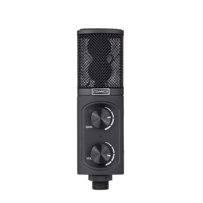 Micro Comica STM-USB -  Cho Streamer, Youtuber, Giáo Viên Giảng Dạy, Hướng Thu Linh Hoạt, Kết Nối Usb Type-C, Màng Thu 16mm - Hàng Chính Hãng