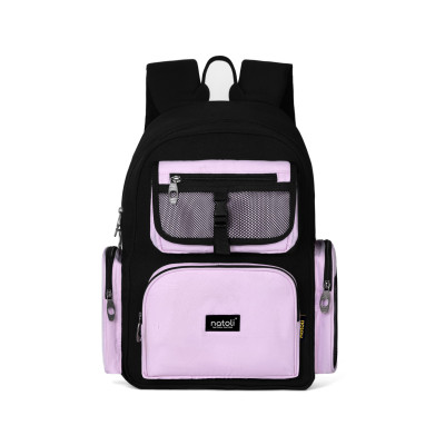 Balo unisex ICON BACKPACK chính hãng NATOLI chất vải canvas fashion kháng nước dày dặn chống sốc