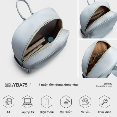 Balo Yuumy ( Thời trang nữ công sở cỡ lớn - Balo da Seasand YBA75 )