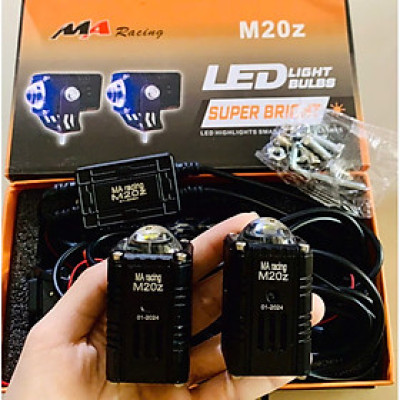 đèn bi cầu Mini M20z sẵn công tắc và mạch Passing MA RACING (Giá trên 2 đèn)