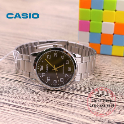 Đồng hồ nam dây kim loại Casio MTP-V001D-1BUDF