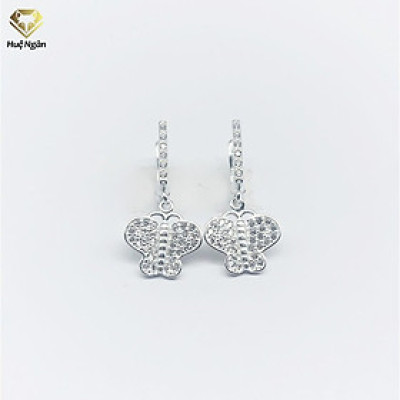 Bông tai bạc Ý 925 Huệ Ngân - Cánh Hồ Điệp RYE140933