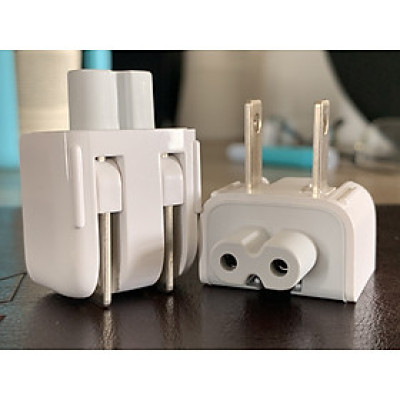 Đầu Chuyển 2 Chấu dùng Cho Củ Sạc iPad 10w/ 12w/ 30w/ 60w MACBOOK, IPAD, IPHONE- hàng nhập khẩu QUATECH
