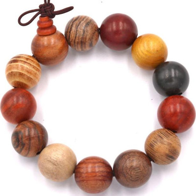 Chuỗi tay gỗ Đàn hương 8 màu 18 ly